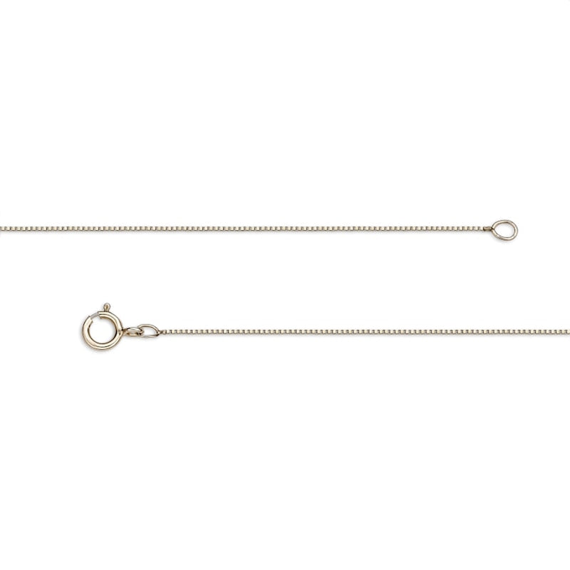 10 Ayar Sarı Altında 0.1 CT. T.W. Doğal Pırlanta Linear Sonsuzluk Kalp Kolye